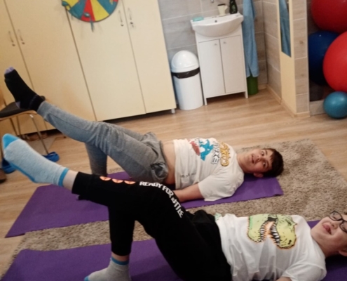 Několik fotografií z TV s Blankou