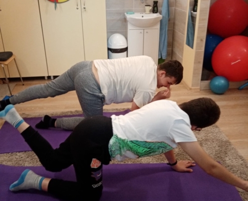 Několik fotografií z TV s Blankou