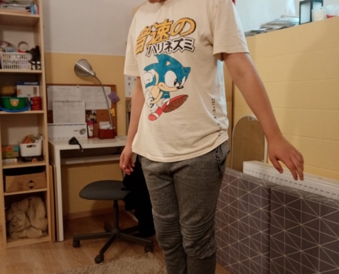 Několik fotografií z TV s Blankou