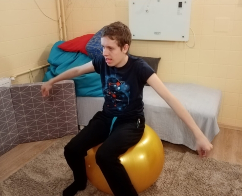 Několik fotografií z TV s Blankou