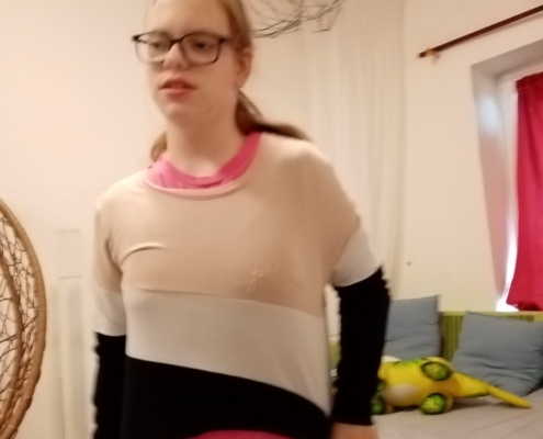 Několik fotografií ze cvičení s Blankou