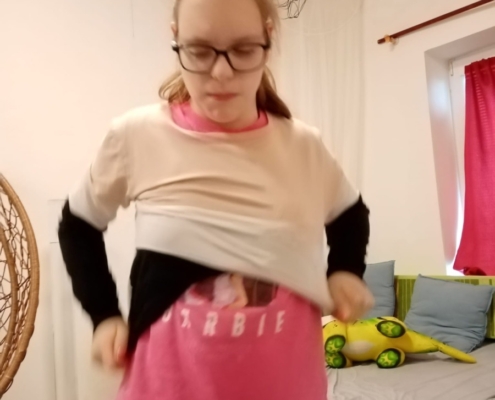 Několik fotografií ze cvičení s Blankou