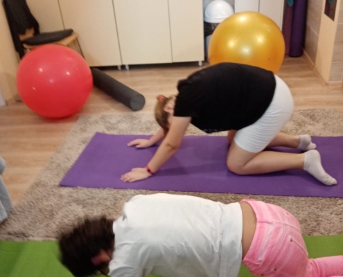 Několik fotografií ze cvičení s Blankou