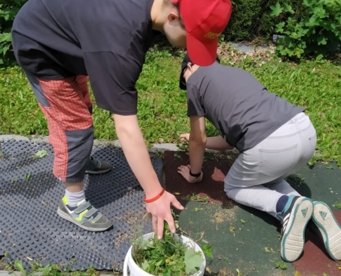 chodníček bylo třeba ho trochu revitalizovat