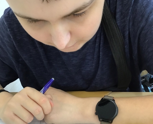 Výuka ve třídě F frčí dál