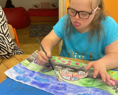 Výtvarná výchova a pracovní činnosti ve třídě B