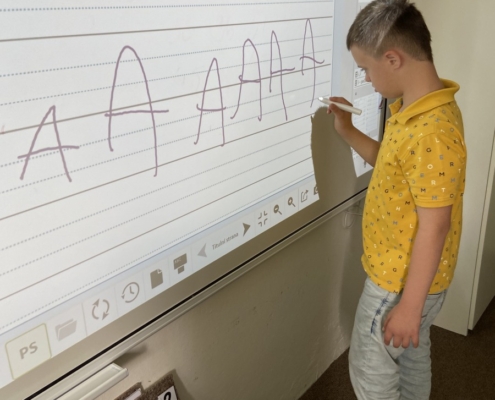 Výuka čtení a psaní ve třídě A