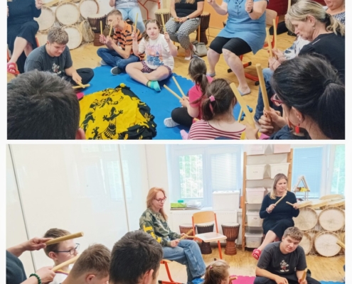 Navštívila nás paní Muzikoterapeutka až z Čeladné