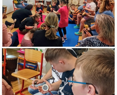 Navštívila nás paní Muzikoterapeutka až z Čeladné