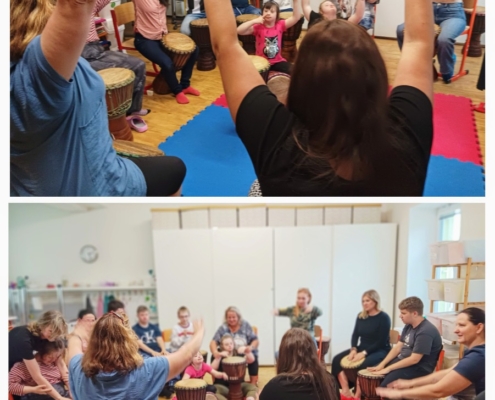 Navštívila nás paní Muzikoterapeutka až z Čeladné