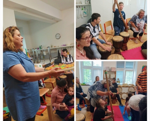Navštívila nás paní Muzikoterapeutka až z Čeladné