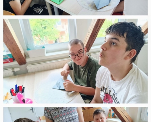Dnes jsme si vyrobili veselé záložky do knihy