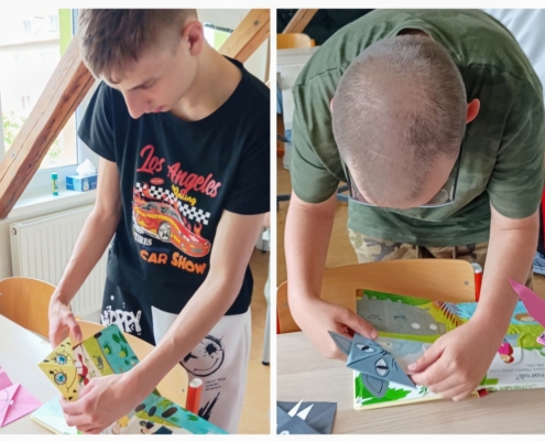 Dnes jsme si vyrobili veselé záložky do knihy