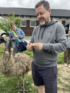 Dnes jsme se třídou E navštívili farmu v Kozlovicích