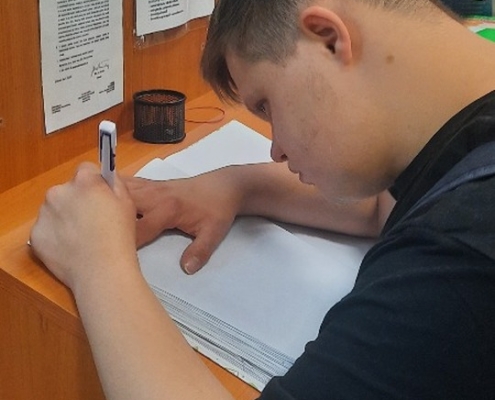 máme energii na čtení, psaní a počítání, ak jde vidět na fotkách.