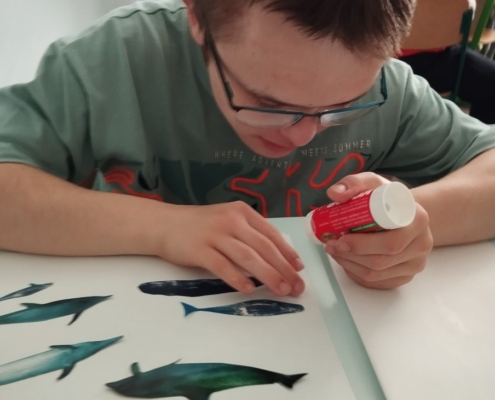 krásné tvoření s Ivonkou a zpívání s kytarou, pexesa, puzzle, vkládáčky, hod na cíl