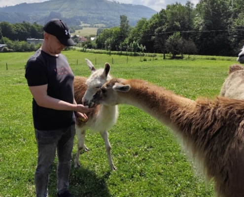 Ve středu jsme navštívili farmu