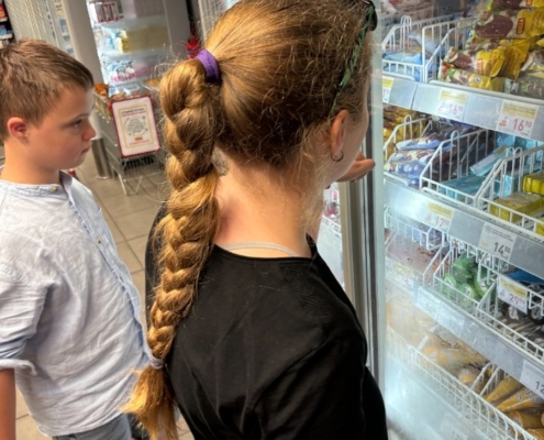 Sociální dovednosti formou procházky do místní Billy