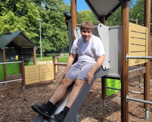 Dnešní výlet třídy D na festival Cirkulum u Slezskoostravského hradu vyšel parádně