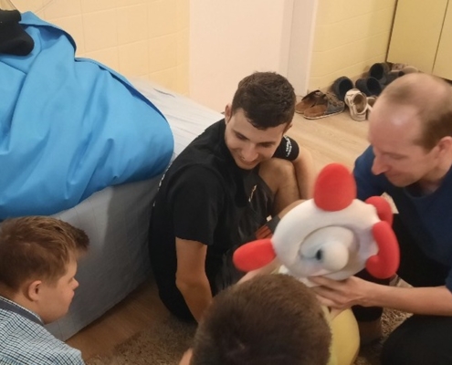 rámci dopolední výuky navštívil pan Barvička