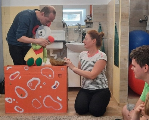 rámci dopolední výuky navštívil pan Barvička