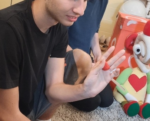 rámci dopolední výuky navštívil pan Barvička