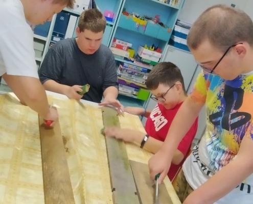 projektu pěstování ve vyvýšených záhonech
