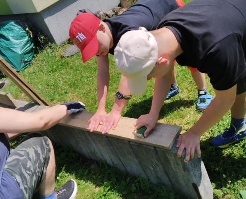 projektu pěstování ve vyvýšených záhonech