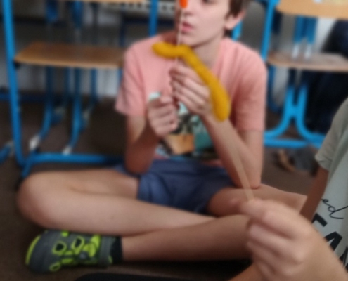 Terapie loutkou na téma bezpečného rozdělávání ohně v přírodě