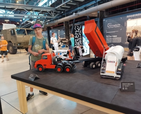 Kopřivnice, kde jsme navštívili Muzeum nákladních automobilů