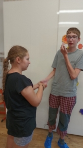 Poslední den příměstského tábora jsme si užili v Kavárně na Wolkrovce