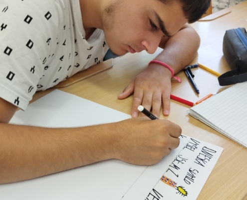 Uvolňovací, grafomotorická cvičení