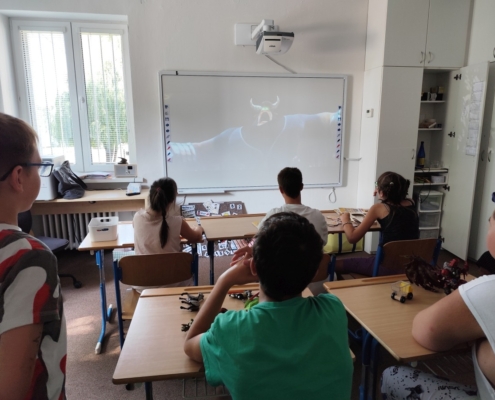 pár fotografií činností v naší družince