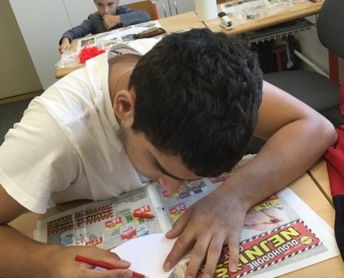 Několik fotografií z výuky tohoto týdne