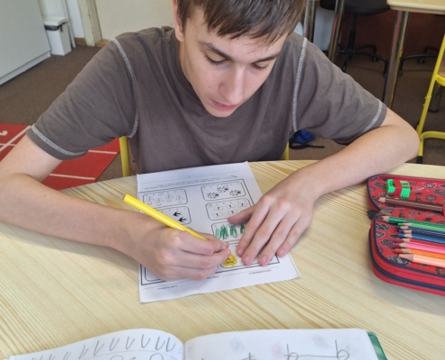 fotografie z dopolední výuky
