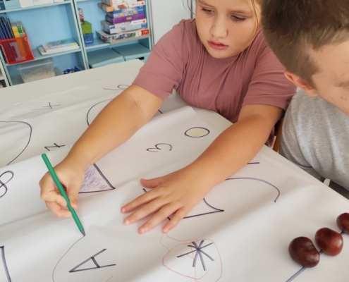 Naši žáci opakovali různé dovednosti
