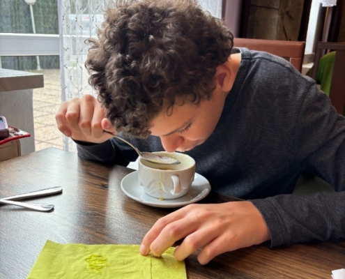 mix fotografií z prvního pobytu na hotelu Mesit