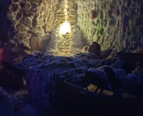 Relax třídy D v solné jeskyni