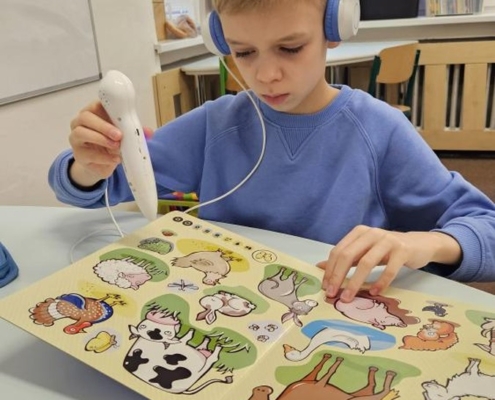 žáci pilně pracovali, jak je vidět na snímcích