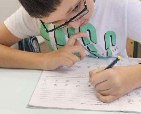 žáci pilně pracovali, jak je vidět na snímcích