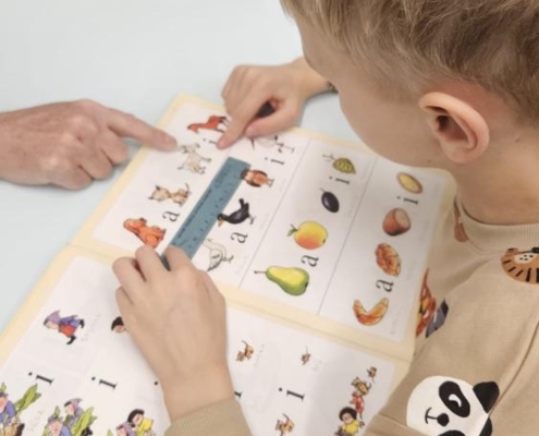 žáci pilně pracovali, jak je vidět na snímcích