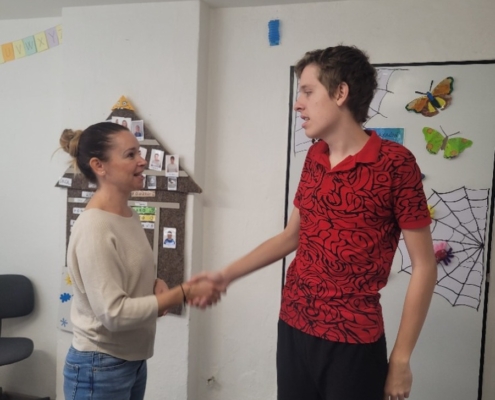 Ve třídě D se dneska slavilo