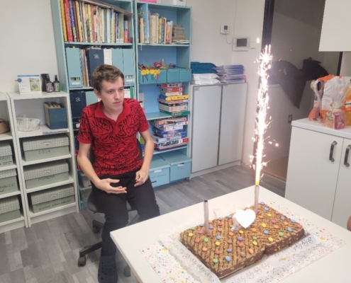 Ve třídě D se dneska slavilo