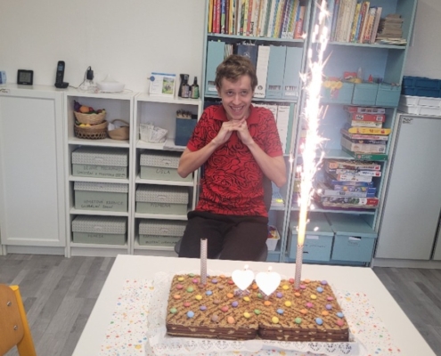 Ve třídě D se dneska slavilo