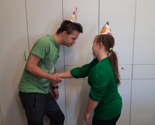 ve třídě H oslavili narozeniny našeho spolužáka a kamaráda Vojtěcha