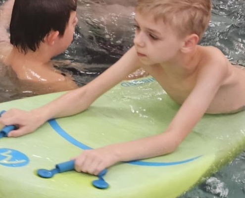 Po delší době jsme si užili plavání