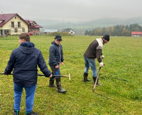 Farma v Kozlovicích dnes navštívila třída H