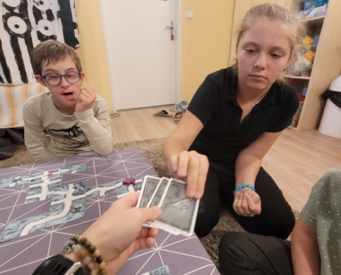děti si zábavnou formou procvičily počáteční hlásky slov