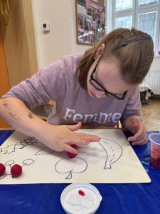 tématu plody podzimu, trénovali na puzzliádu a dělali domácí práce