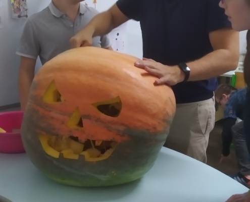 Děti dlabání moc bavilo